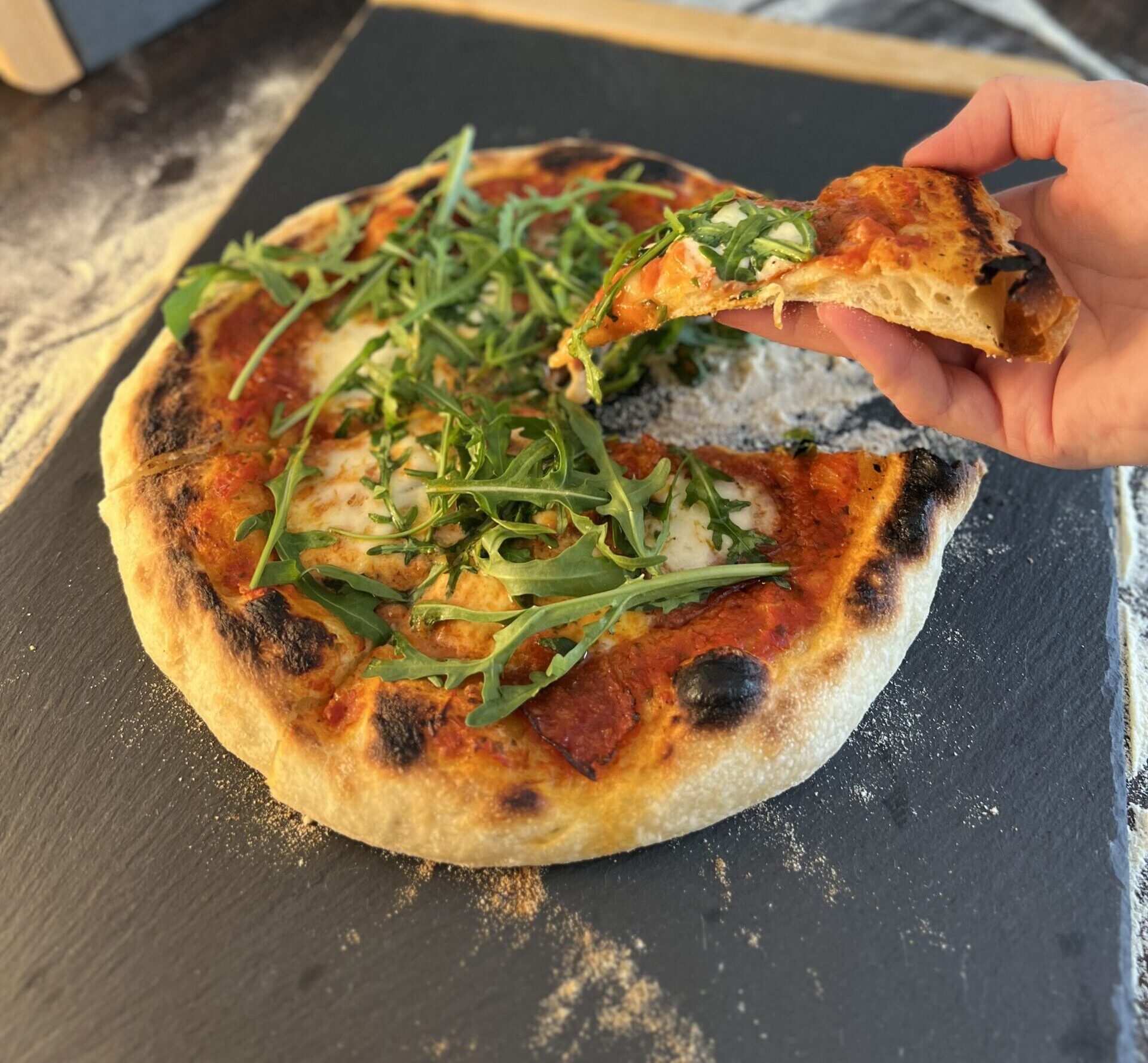 Homemade Sourdough Pizza